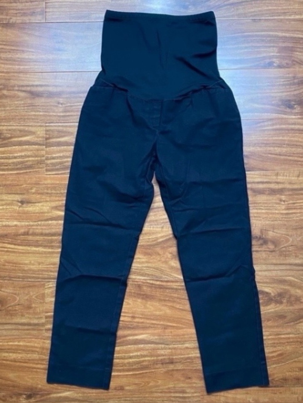 Gap Maternity Women's Black Slim Crop Stretch Pants Size 4 Classic Career Casual